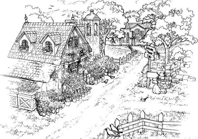 风景速写的好处,风景速写简单显高级