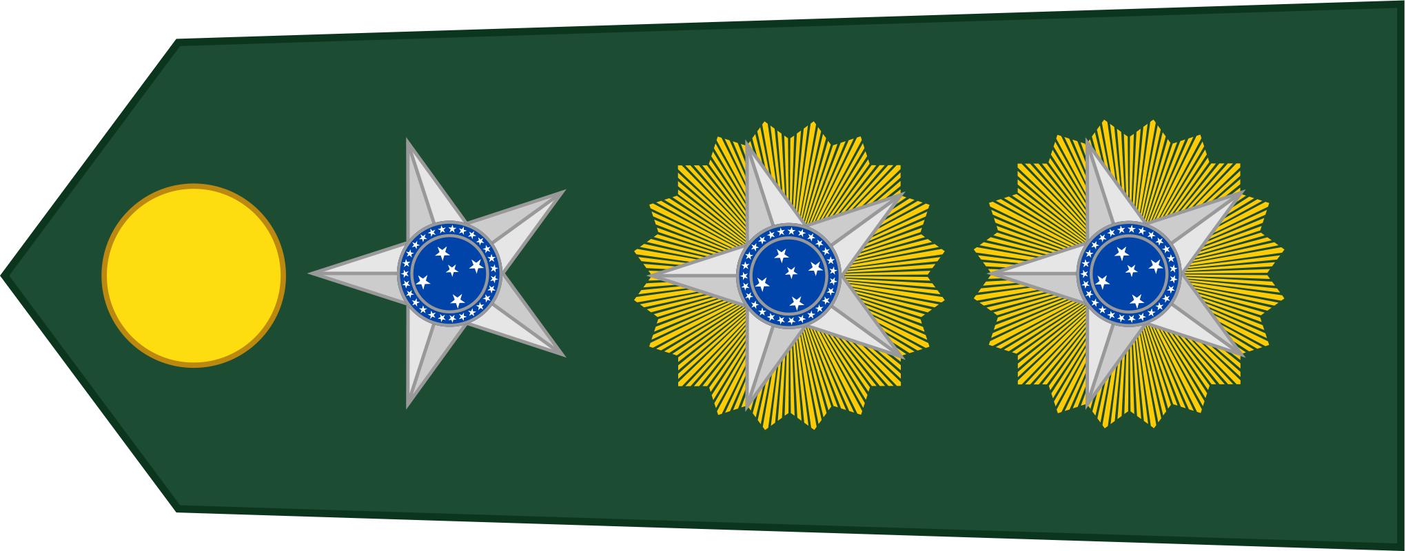 巴西军衔图片,各国军衔标识俄罗斯