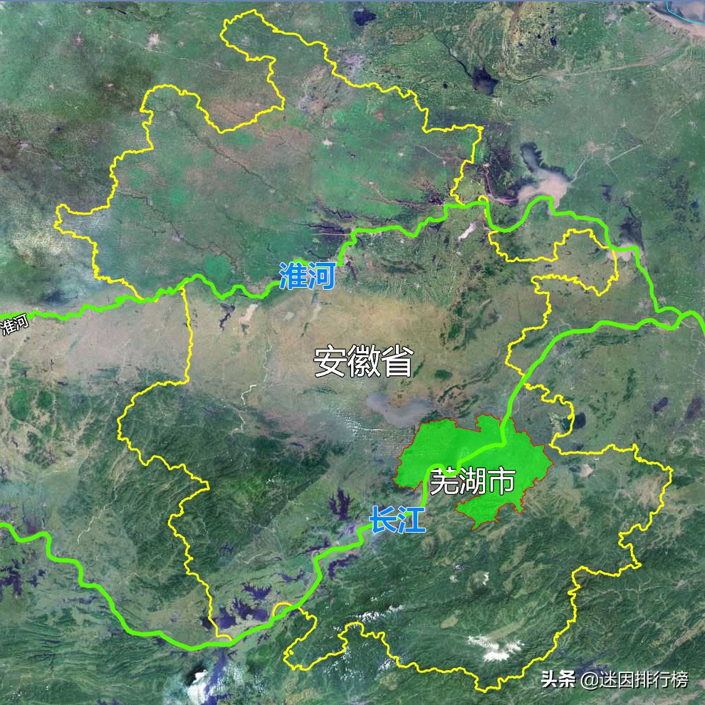 安徽芜湖市地图高清版,安徽芜湖地理位置图