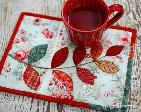 手工小方块布简单又漂亮,小布块手工简单