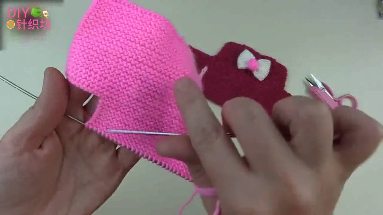 针织毛线鞋花样图案大全,针织儿童毛线鞋全视频