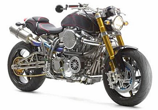 世界上10辆最疯狂的摩托车,世界上最高的巨型摩托车