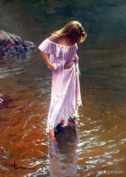 科尔曼油画作品欣赏,卡罗勒斯杜兰油画作品欣赏