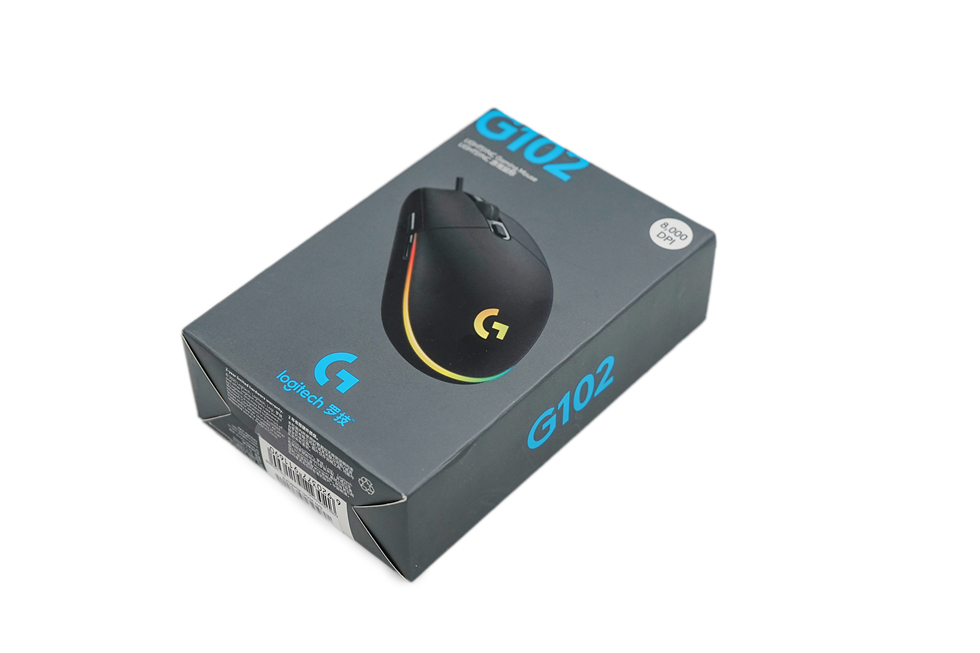 小米游戏鼠标lite和罗技g102,罗技鼠标g102五个档位对应的dpi