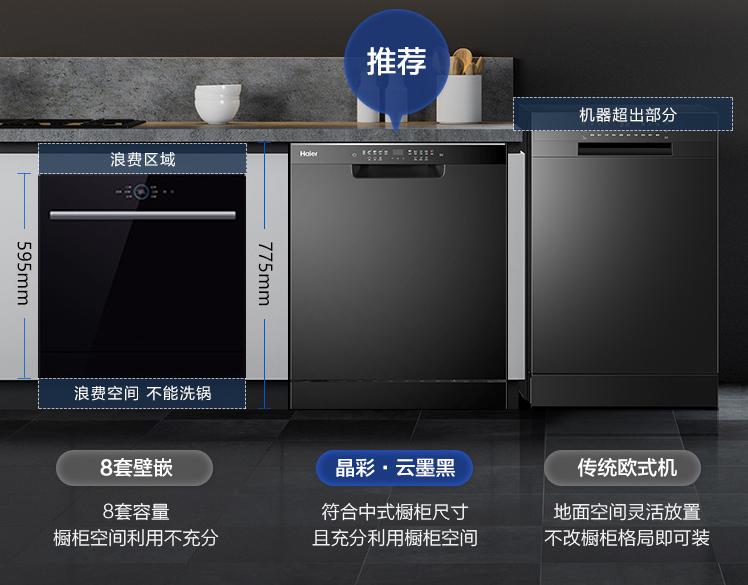 海尔g7洗碗机和晶彩洗碗机,洗碗机是解决家庭矛盾的神器