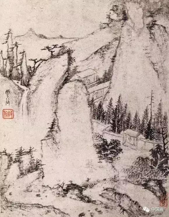 枯笔讲解,赏析枯笔