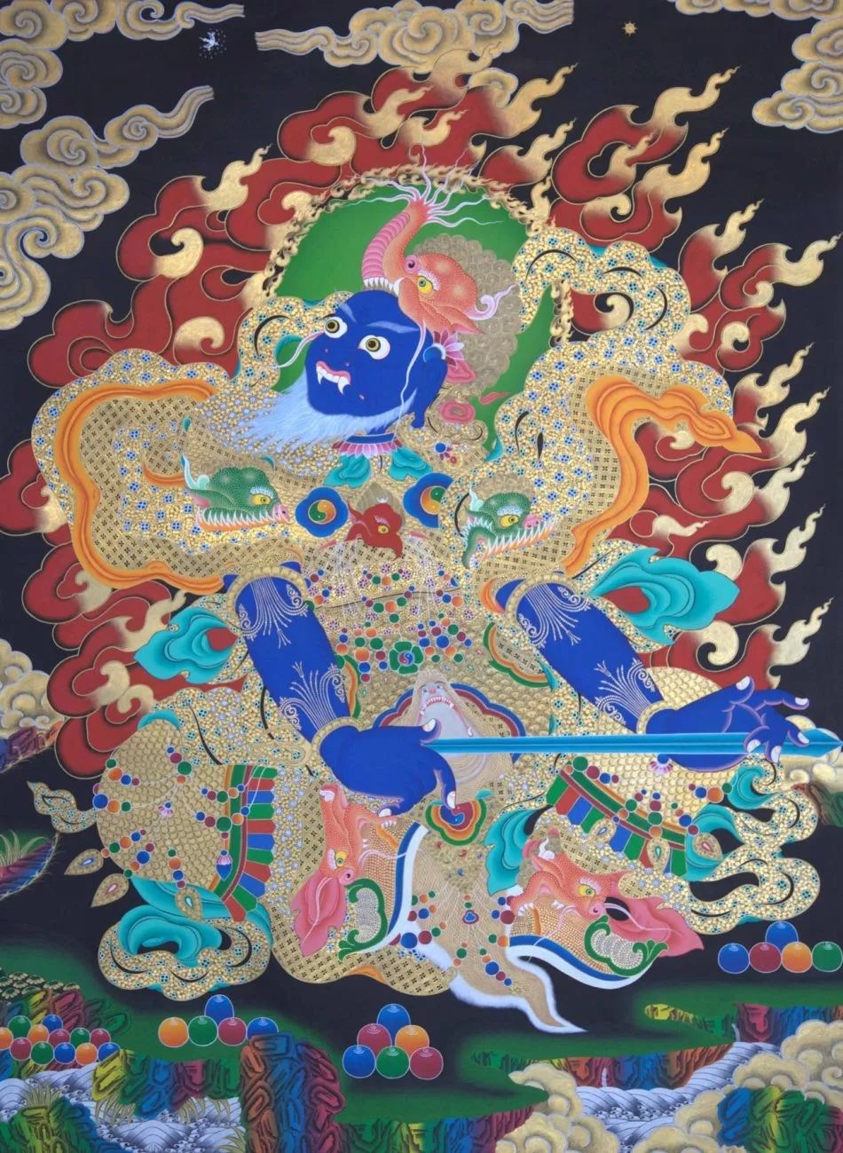 尼泊尔手绘唐卡和西藏唐卡区别,尼泊尔唐卡和藏区唐卡的价格