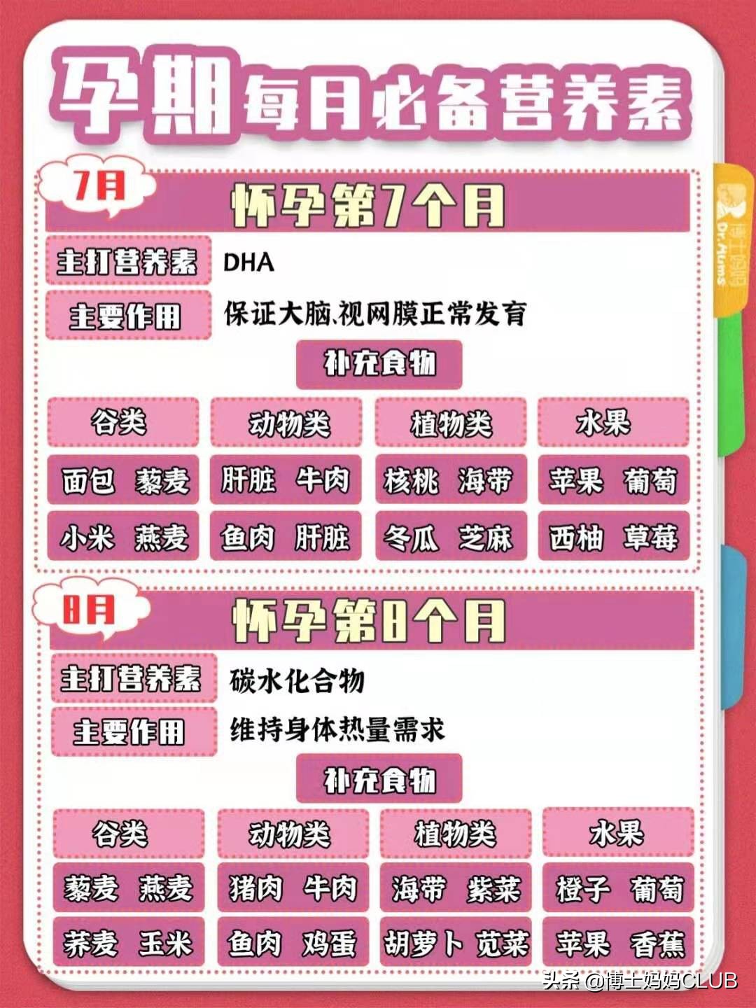 孕妇1-3个月吃什么营养最好,孕期1-10个月怎么吃
