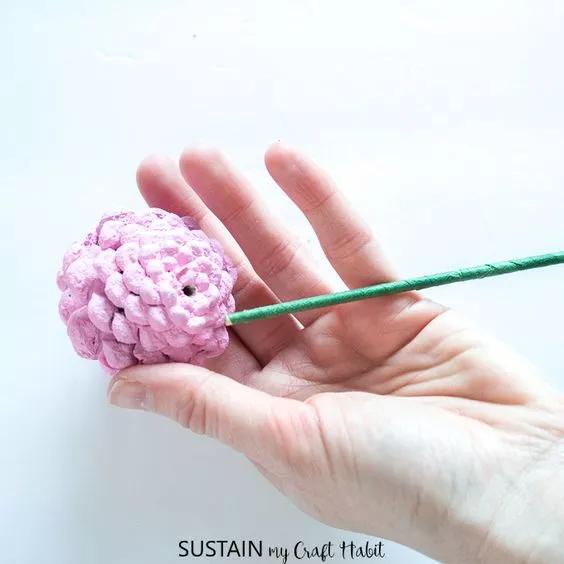 关于神奇的大自然的手工制作,100种松塔手工制作欣赏