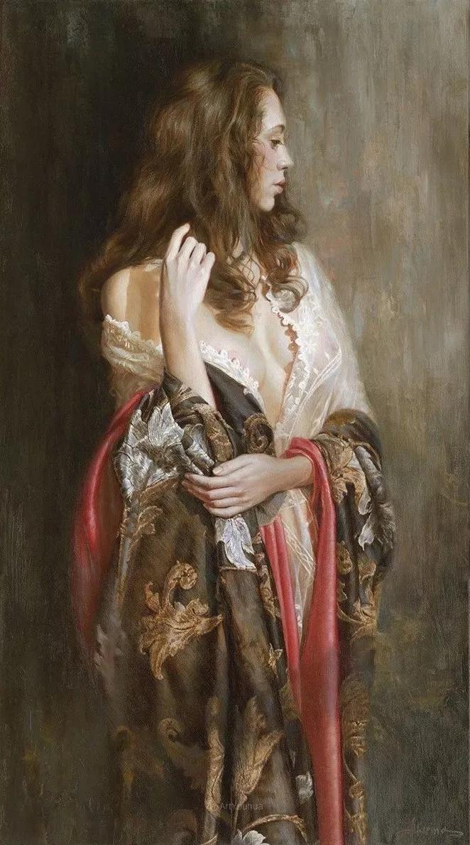 俄罗斯的女画家画的唯美油画,俄罗斯女画家油画视频