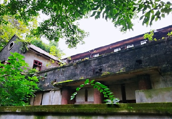 百年老宅发现神秘影子,重庆江北董家溪老照片