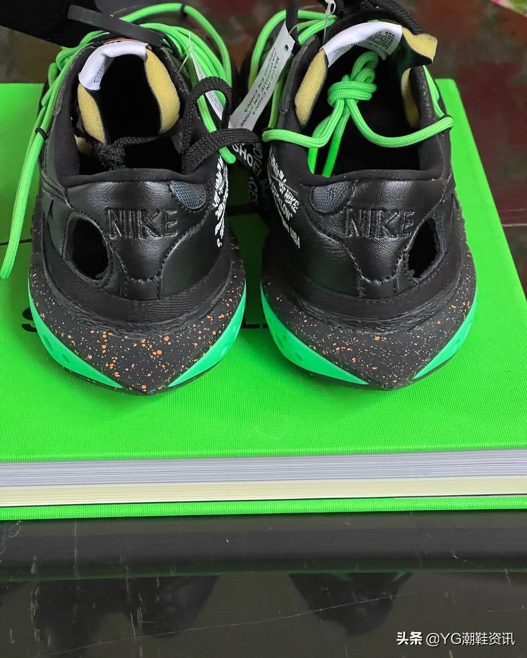 owxnikedunklow新配色实物曝光,nikeblazerlow米白粉色