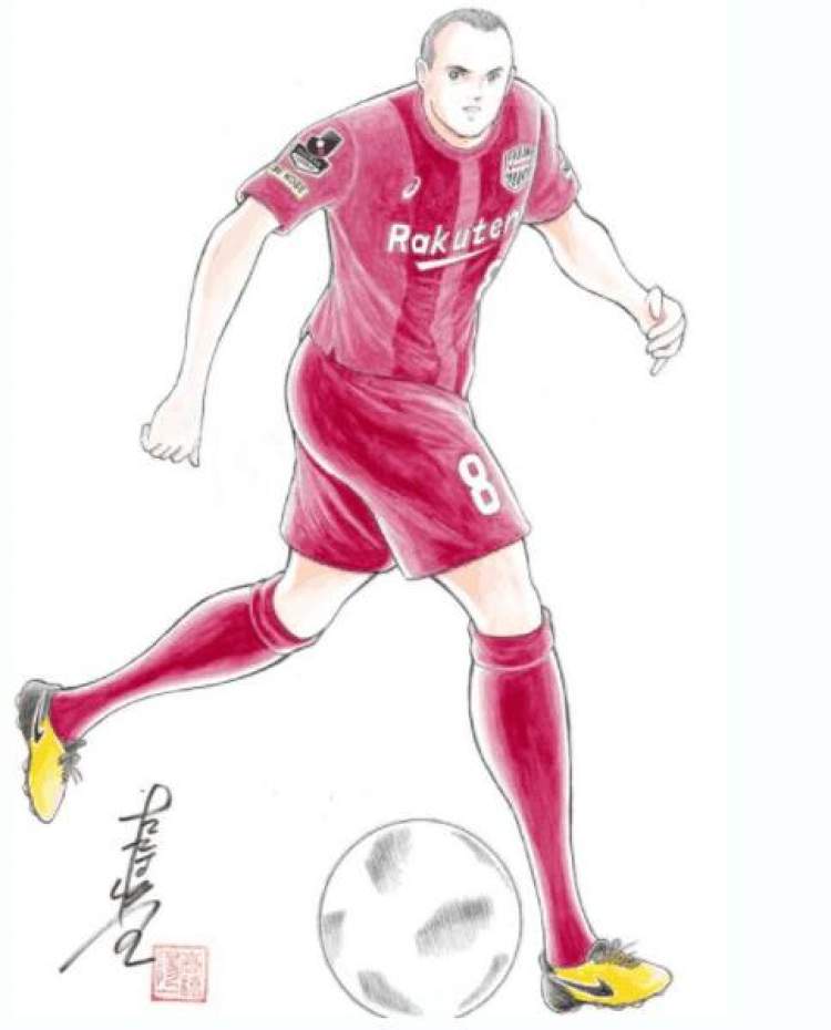 中国足球小将和伊涅斯塔,足球小将伊涅斯塔