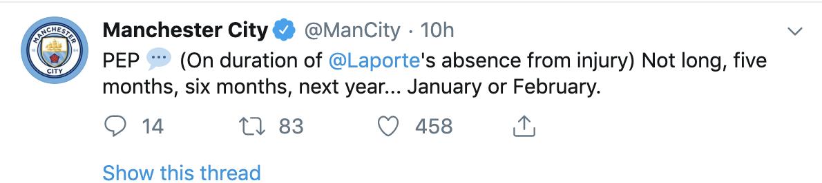 曼城2019-2020年赛季是否四大皆空,这赛季曼城可能会三大皆空吗