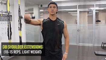 增肌训练前的热身,练前如何热身肩膀