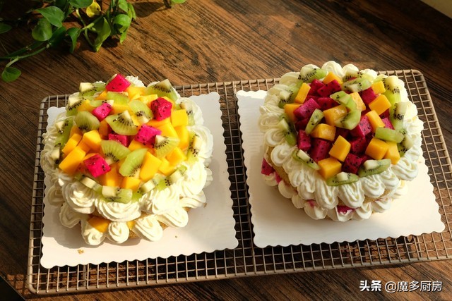 超级简单的奶油蛋糕做法无烤箱,戚风奶油蛋糕的制作全过程