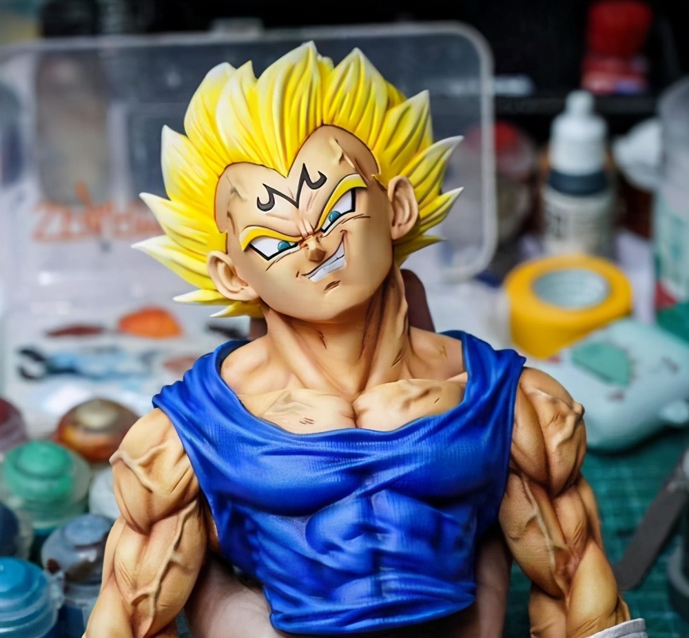 龙珠z贝吉塔和悟空对决,龙珠z魔人布欧悟空和贝吉塔差距