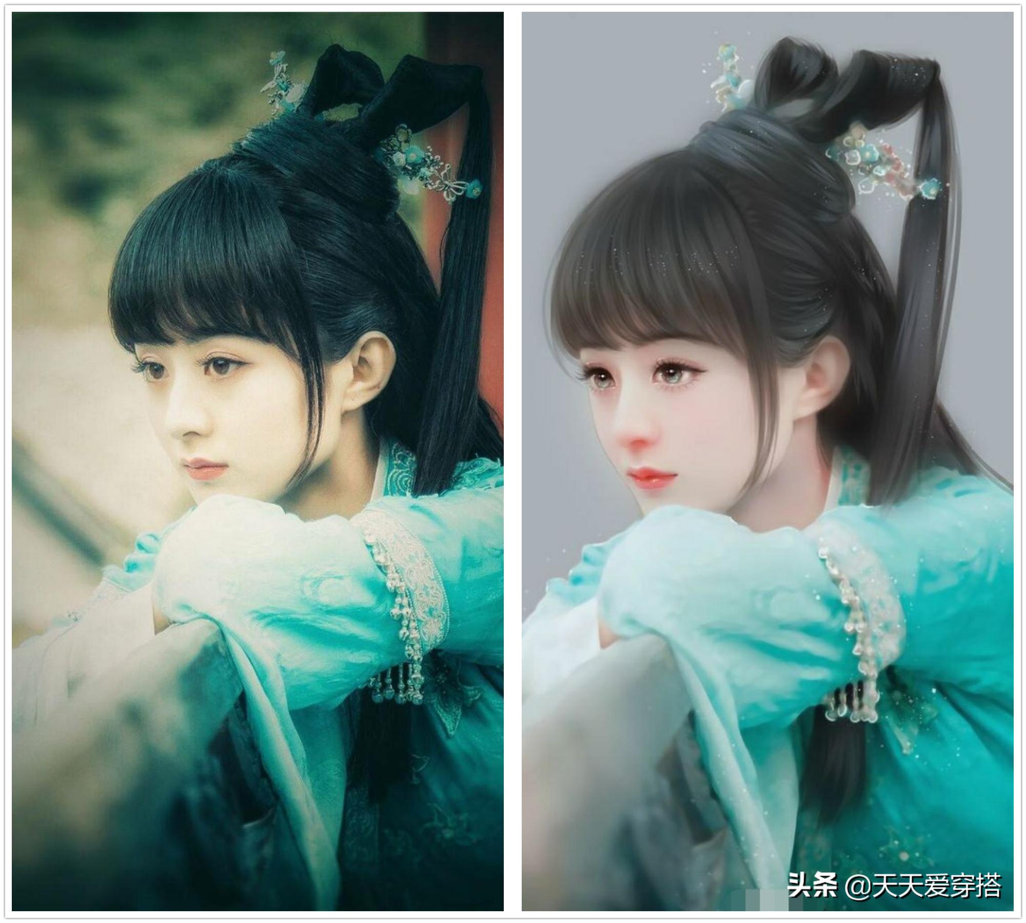 古装精美图刘亦菲,赵丽颖杨紫热巴杨幂唐嫣