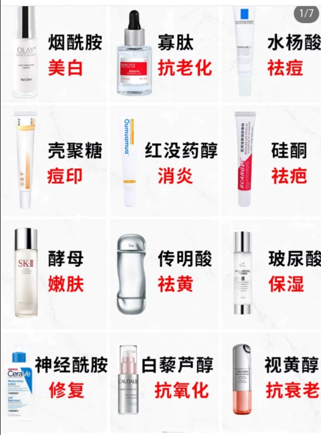30秒教你了解护肤品成分,纯干货25个护肤小技巧赶紧收藏吧