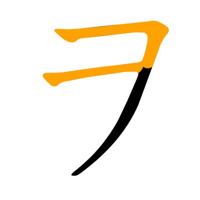 沪江日语五十音图笔顺表,日语片假名五十音图笔顺