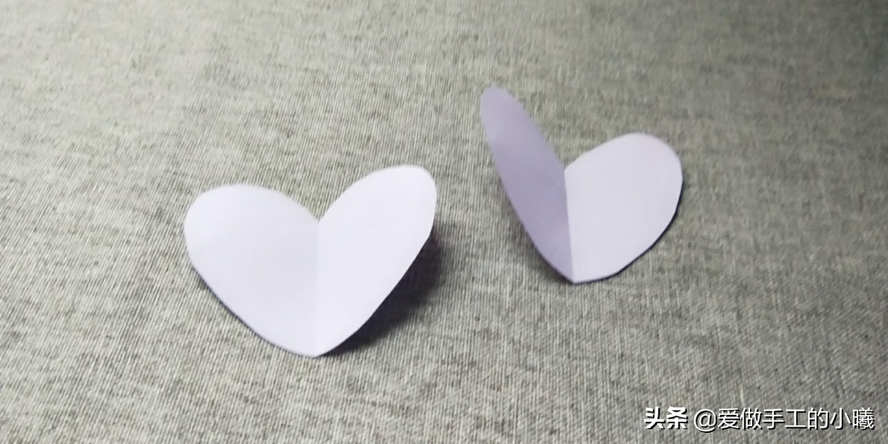 教师节手工贺卡立体爱心,贺卡里的立体爱心怎么做