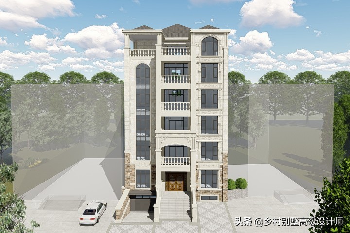 孝感新中式别墅,湖北孝感现代风别墅