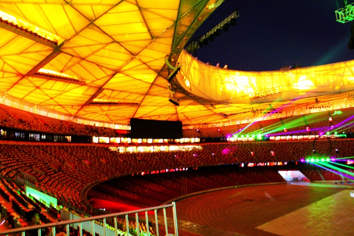 2019年鸟巢国庆灯光秀,鸟巢夜光系列