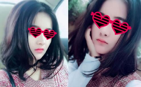 流行短发梨花头发型,中分梨花头内扣中长发