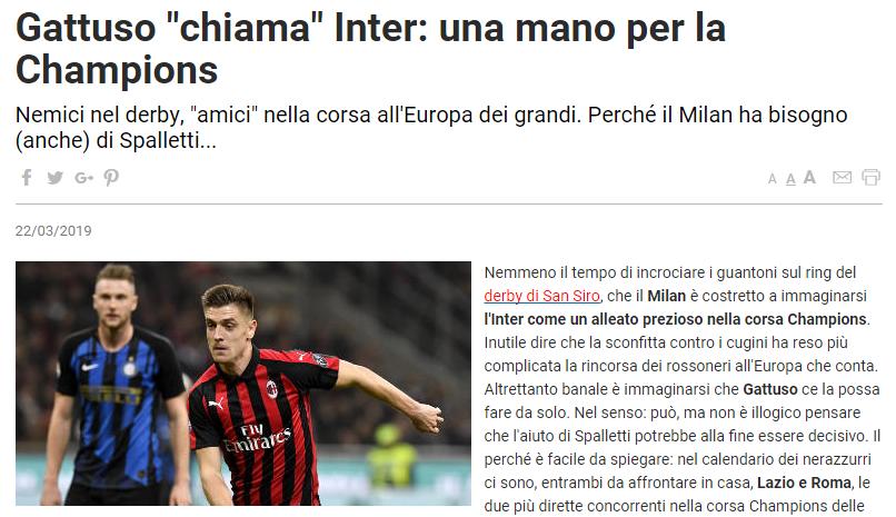 双雄会米兰德比一触即发,米兰双雄半决赛上演德比战