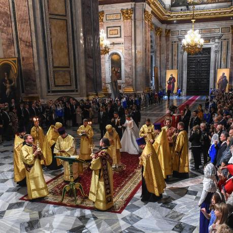 俄国皇室后代婚礼,俄国皇室世纪婚礼