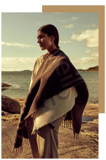 围巾好看百搭的系法,围巾百搭又洋气怎么戴