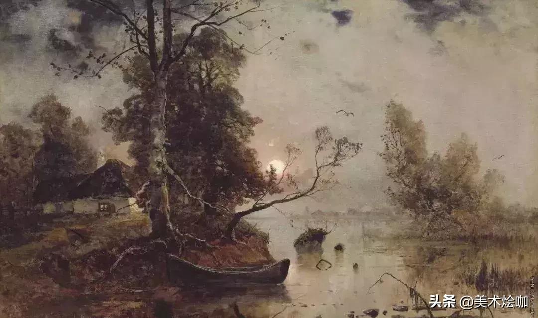 俄罗斯画家的风景油画,俄罗斯画家的油画艺术美到极致