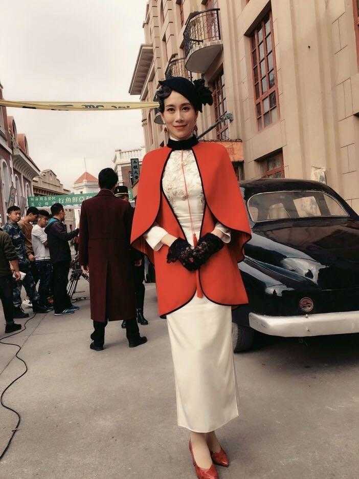 旗袍女温峥嵘,温峥嵘同款旗袍