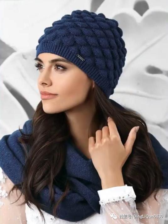 针织帽子简单款好看的,纯手工针织年轻人戴的帽子教程