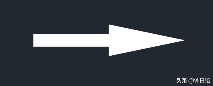 cad绘制箭头的两种方法,物理画图实心箭头和空心箭头区别