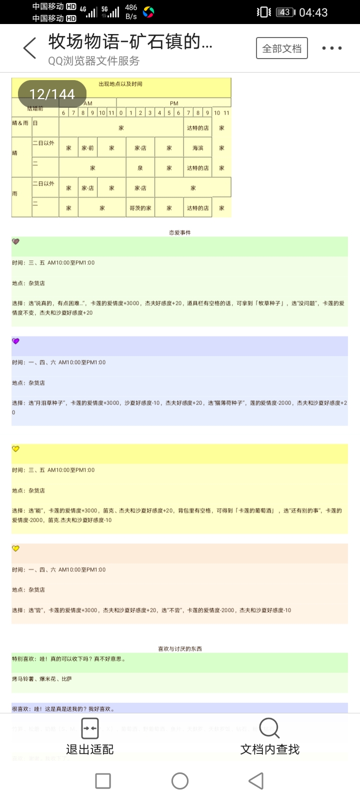 牧场物语矿石镇的伙伴们爱情事件,gba牧场物语矿石镇的伙伴们攻略