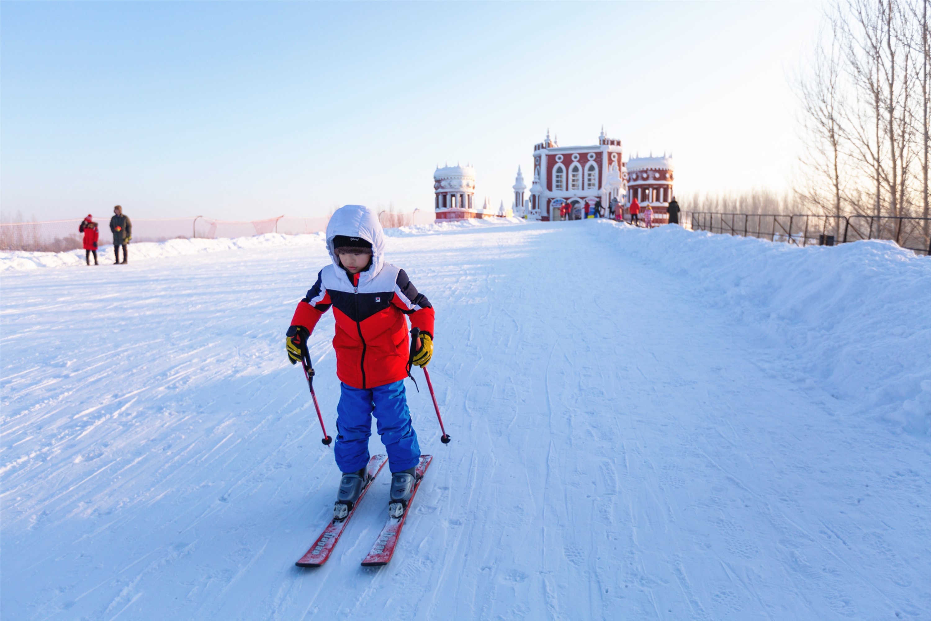 伏尔加庄园和俄罗斯风情小镇,伏尔加庄园浪漫的俄式冬季