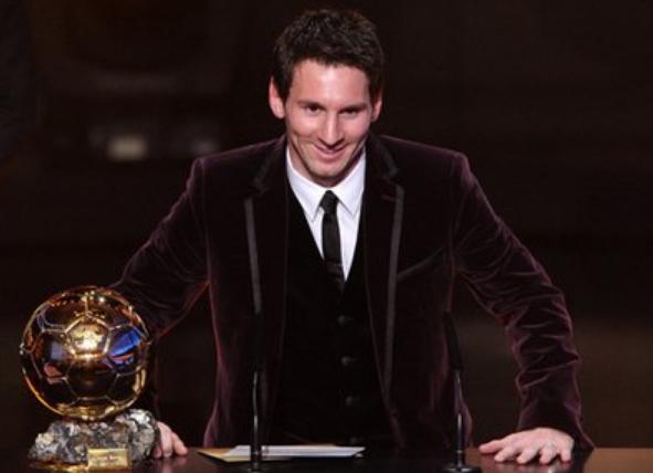 梅西七次金球回顾,梅西创下的纪录