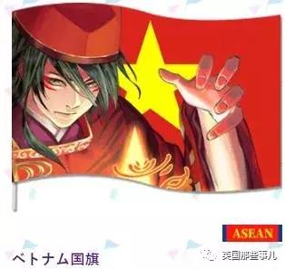 日本画师在为各国设计拟人化形象,奥运国旗拟人