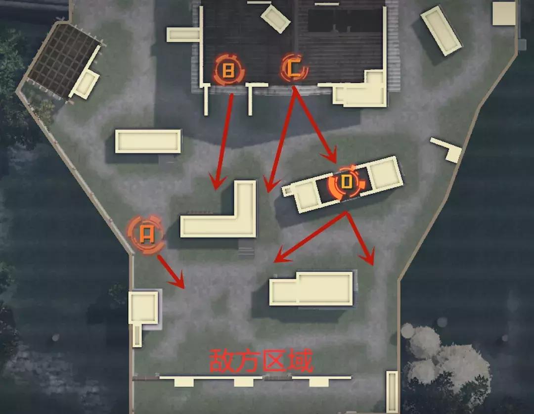 和平精英4v4攻楼模式,和平精英团队竞技4v4打狙