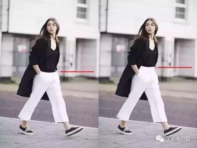 九分裤显腿长什么原因,九分裤显腿直