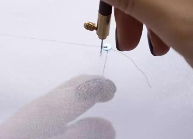 法式珠绣基础入门教程,法式刺绣小珠怎么绣