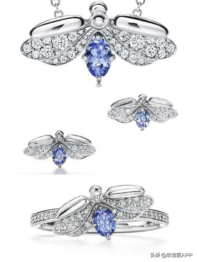 坦桑石首饰排行榜,大牌坦桑石珠宝