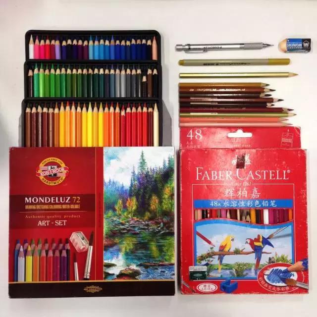 绘画~彩铅丨用彩铅如何描绘你心中的明星