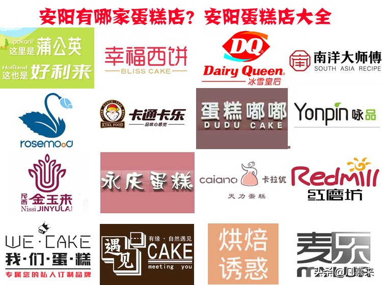 安阳蛋糕店排行榜,安阳便宜的蛋糕店有哪些