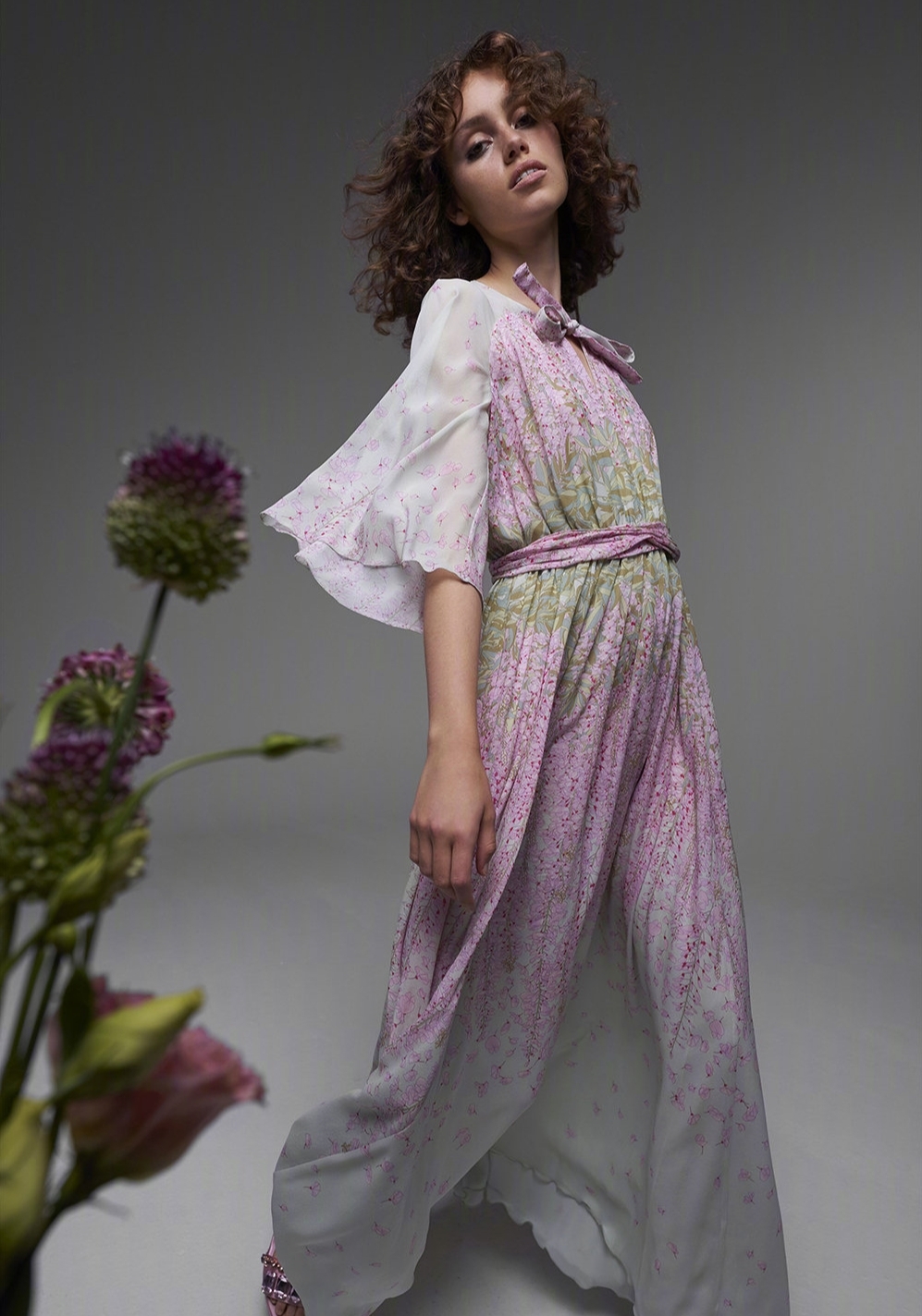 碎花雪纺连衣裙秋冬气质搭配,雪纺连衣裙子夏季穿搭