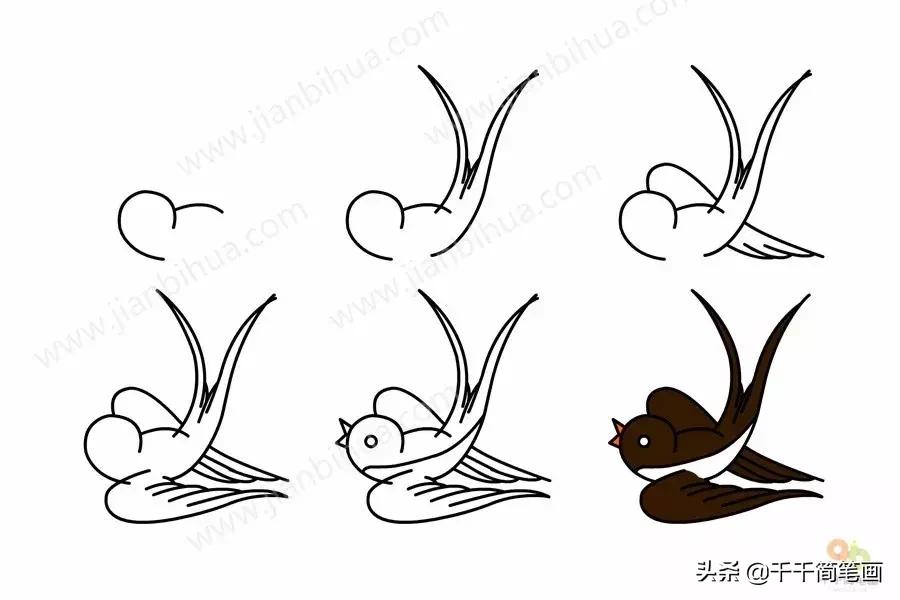 3-6岁儿童动物画入门教程,幼儿园动物画大全最简单