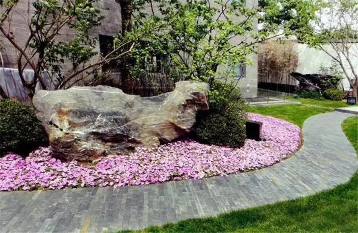 庭院置石风水图,庭院置石风水布局