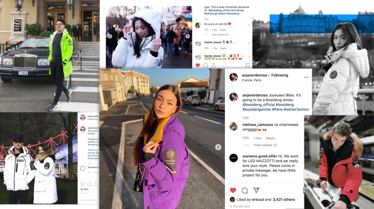 斯嘉丽·约翰逊波司登,新年穿搭羽绒服高级感