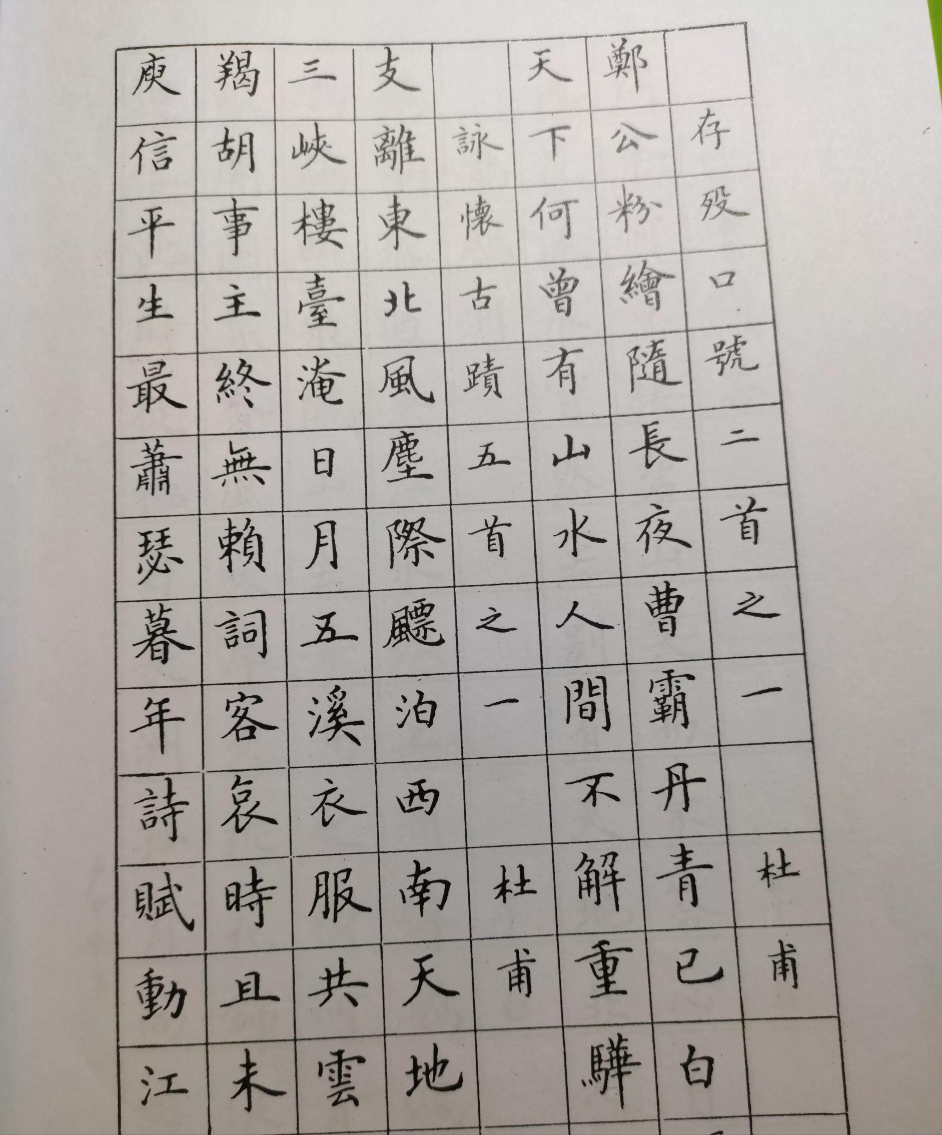 卢中南硬笔书法字帖全套,卢中南硬笔字帖7000常用字